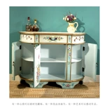 Американский сельский сельский шкаф Xuangan в ретро -окрашенный декоративный шкаф гостиной