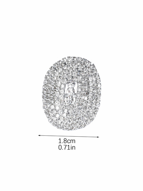 MYYA Korean bar nightclub party full diamond boutique ring women's luxury exaggerated rhinestone ring jewelry