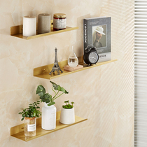 Antique bathroom all copper rack partition European toilet bathroom cosmetic rack rinse Cup toothbrush cup holder