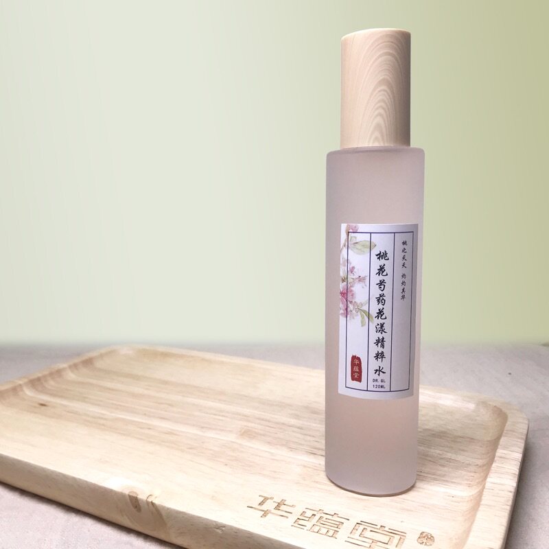 Peach Blossom Peony medicine Flower Flowers Essence Water Magnesium White Mention Bright Red Moisturizing Delicate and delicate Sensitive Pimple available Huantang New Pink