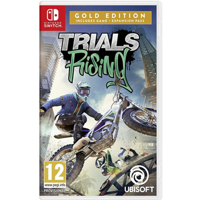 Nintendo used Switch game NS stunt motorcycle rise stunt motorcycle race Rising Chinese