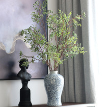 Clear Soup Sleeper Fruits Masango Emulation Fruit Branches Compromise art Decorative Pendulum with Imitation Green Plant