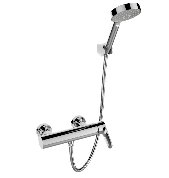 Koller K-72282T-4-CP K-72351T-4-CP Leo Hanging Wall Bath Flower Faucet