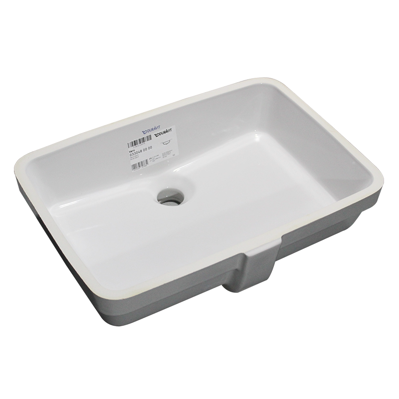 Duravit Vera washbasin 033048 Undercounter ceramic basin 485x315mm