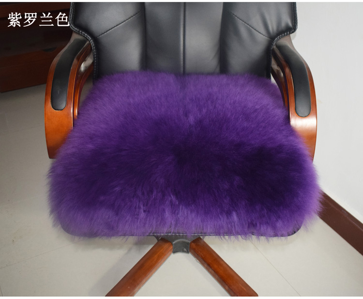 Úc nguyên chất len ​​sofa đệm len đệm sofa đệm ghế đệm sinh viên đệm chống trượt sang trọng Bắc Âu đệm ghế văn phòng