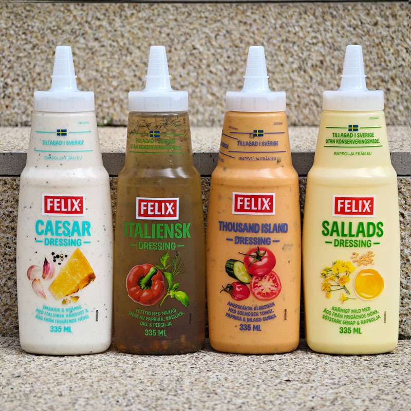 Swedish Filé Original Salad Dressing Caesar Salad Dressing Fruit and Vegetable Salad Light Meal Salad Dressing
