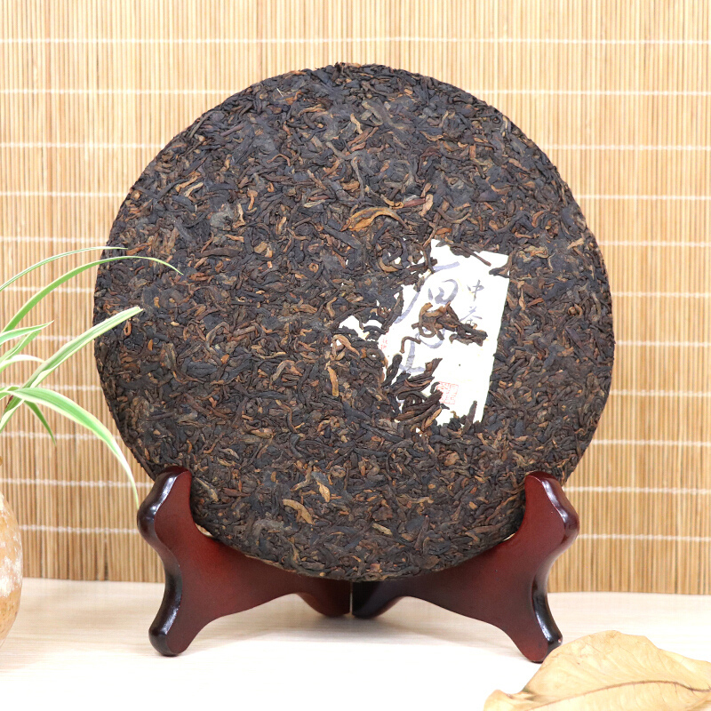 中粮出品 中茶 厚德 普洱茶熟茶 七子饼茶叶 357g 天猫优惠券折后￥108包邮（￥238-130）