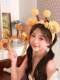Universal Studios Tim Bear Headband Women's 2025 New High-Skull Face Wash Headband Hairpin Women's Cute Hair Accessories