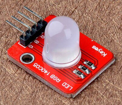 三色led模塊全綵led 三基色適用於arduino Led Rgb模塊10mm