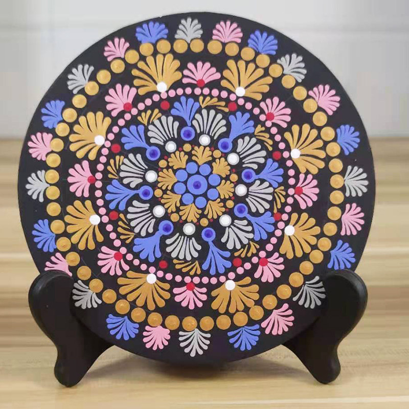 Indian exotic mandala round home decoration Zen characteristic hotel handmade handicraft decorations