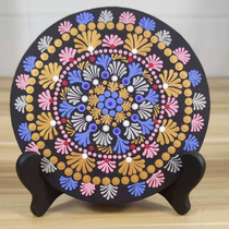 Indian exotic Mandala round home decoration Zen characteristic hotel pure hand painted crafts ornaments