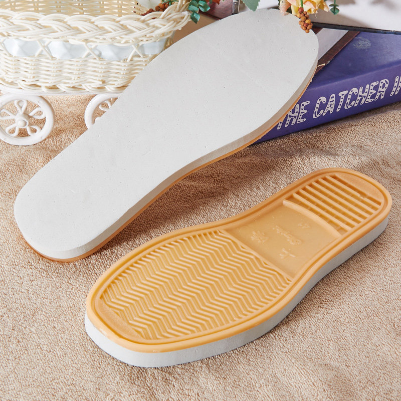 10 double minus 5 handmade cotton shoes slippers bottom non-slip abrasion resistant foam anti-fall Oxford sole cotton shoe sole thickened