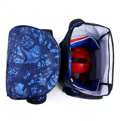 Sanda protector bag shoulder bag storage bag full set of wear-resistant taekwondo bag new children's equipment bag Hand bag