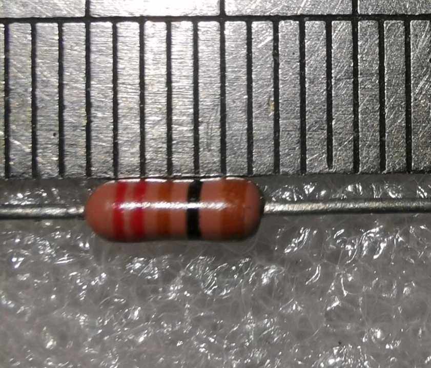 221 Euro 221R0 25W brown ring VISHAY CMF55 Precision sound signal attenuate copper foot resistance-Taobao