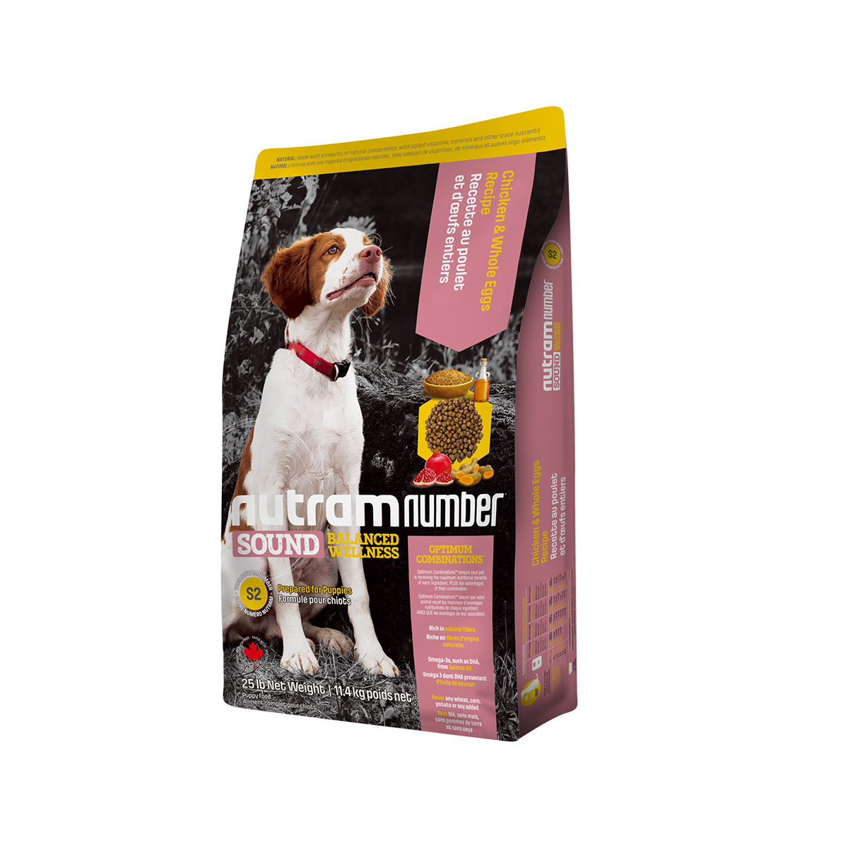 Newton dog food medium and large puppies S2 low-sensitivity Samoyed Golden Husky Labrador puppies 11 4KG