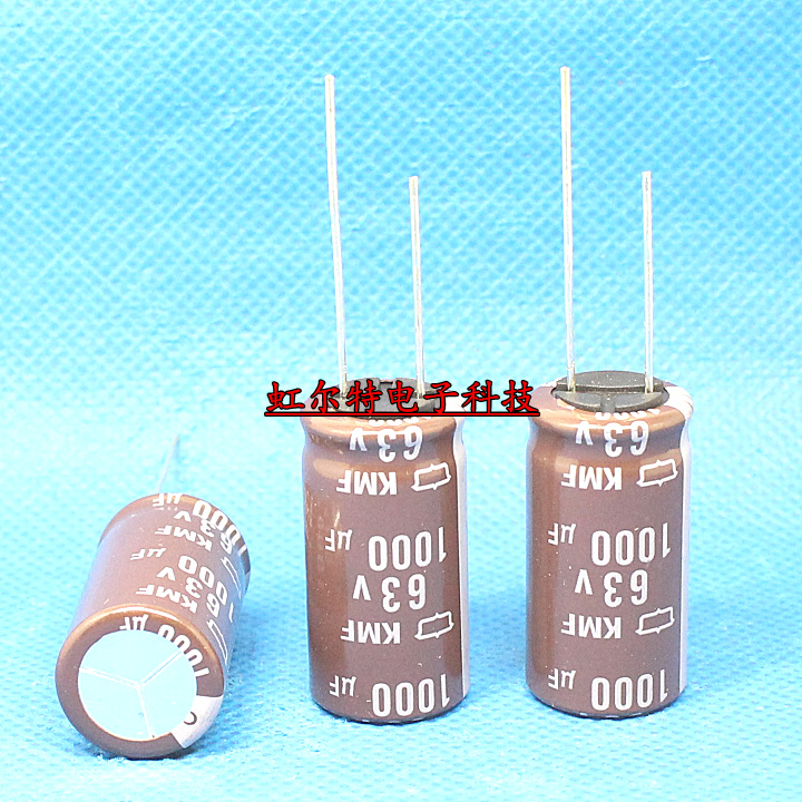 Japan black King Kong electrolytic capacitor 63V1000UF 1000UF63V 16x30 KMF high frequency low resistance 105 degrees