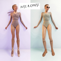 Ceiling Just A Corpse Importer Acting Ballet Dance Long Sleeved Concord Metabolic JAC Costume