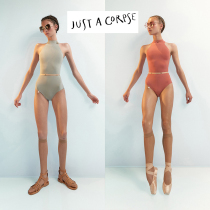 Premier Just A Corpse Importer Ballet Dance Hanging Neck Connector Short JAC Yoga Trainer