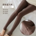 Mùa thu và mùa đông nhẹ nhàng mặc cà phê sữa cộng với nhung mỏng nylon mặt nạ vớ vớ micro áp lực bếp chân quần vớ vớ đáy vớ quần tất lưới 3d Xà cạp