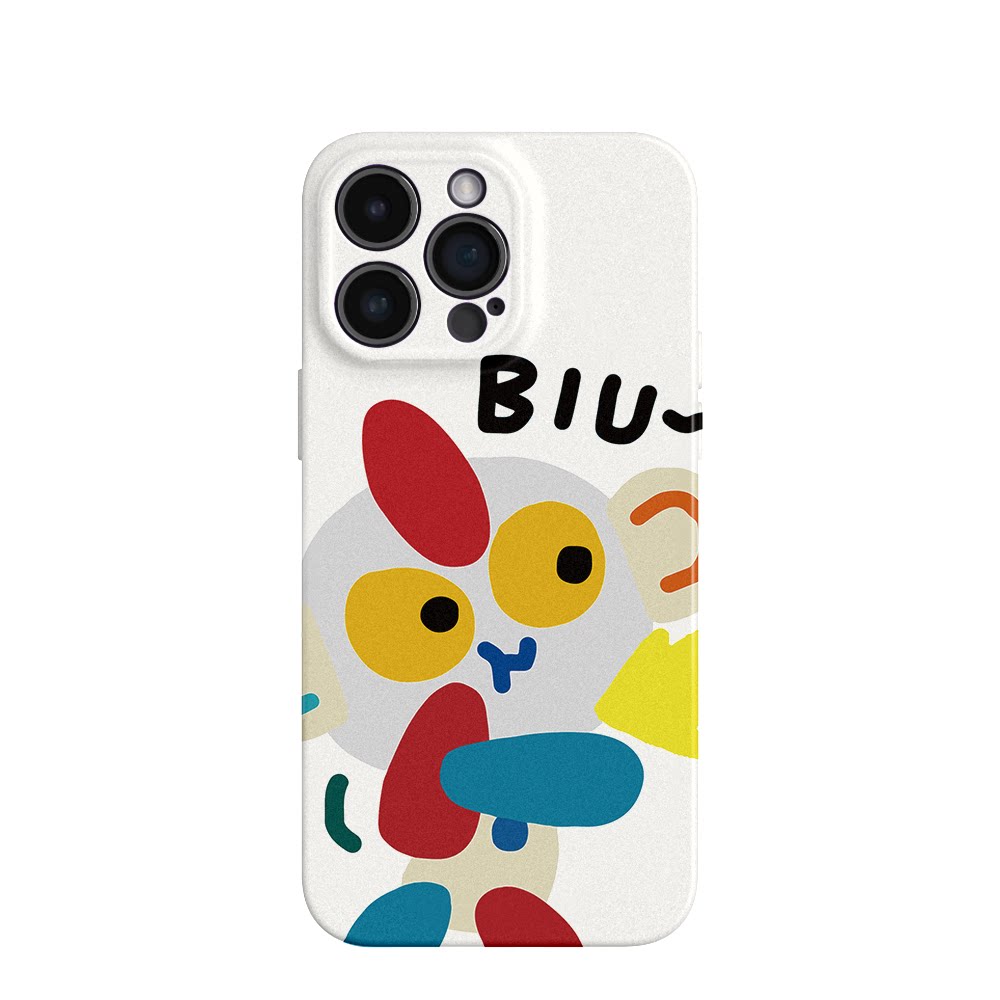 Suitable for Apple 17promax new mobile phone protective shell iphone16promax creative text 15plus smiley face hahaha 14 niche 13 high-end 12 cartoon 11 all-inclusive soft shell