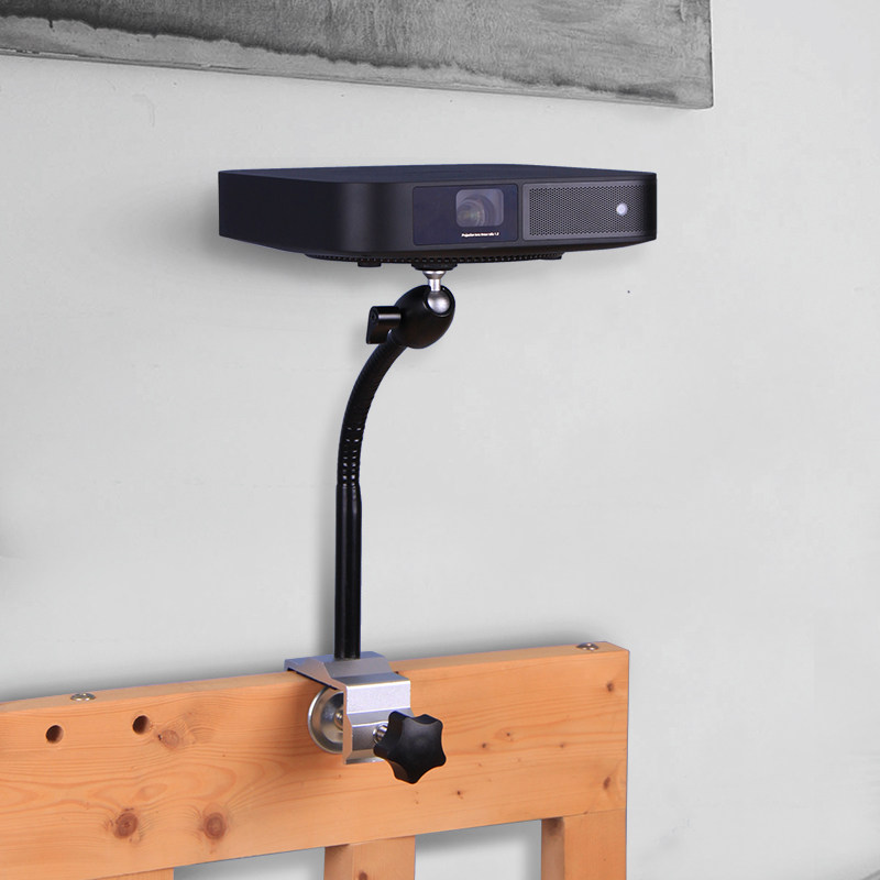 Projector Bracket Headboard Shelshelf Trays Trays Free nuts Nuts Extreme Rice Projection carriage Desktop tripod head clips-Taobao