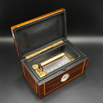 60 comb 12-song whole point music timekeeping Rui Yujue REUGE with quartz watch Electro-mechanical music box Music box
