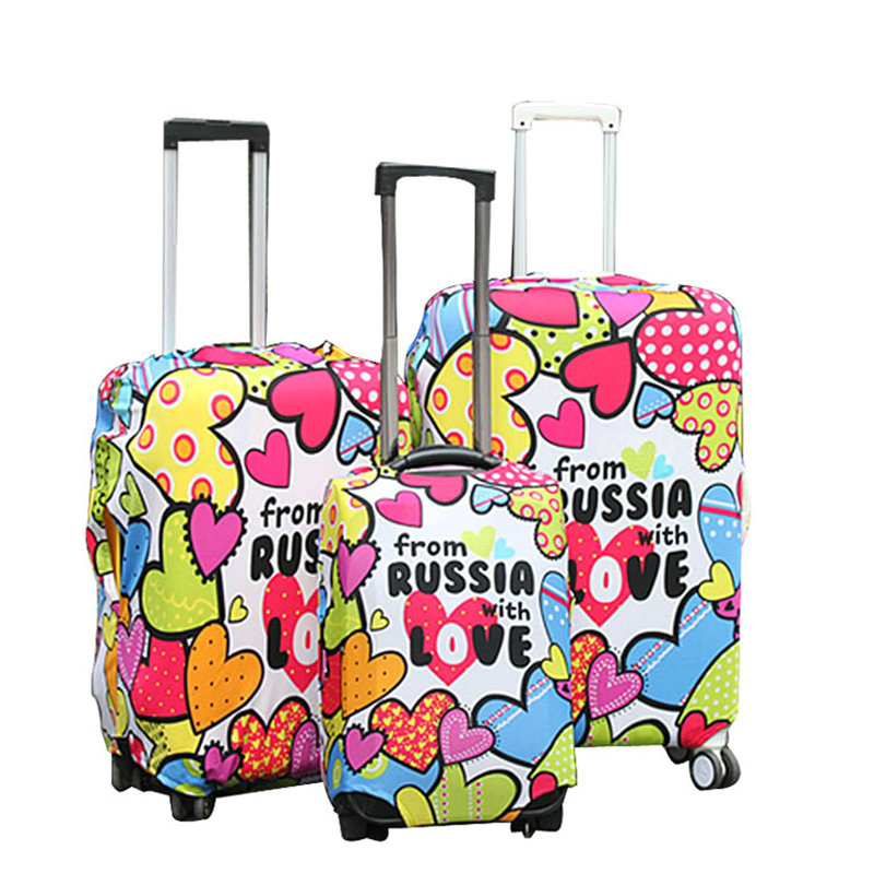 High-elasticity trolley case cover suitcase protective cover suitcase cover dust-proof and scratch-resistant 20-29 inch thick wear-resistant cover