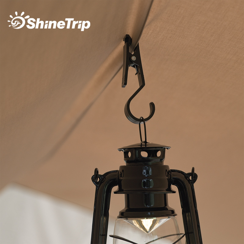 Outdoor multi-functional canopy cloth clip hook holder portable tool anti-slip fixing tent accessories set of 4