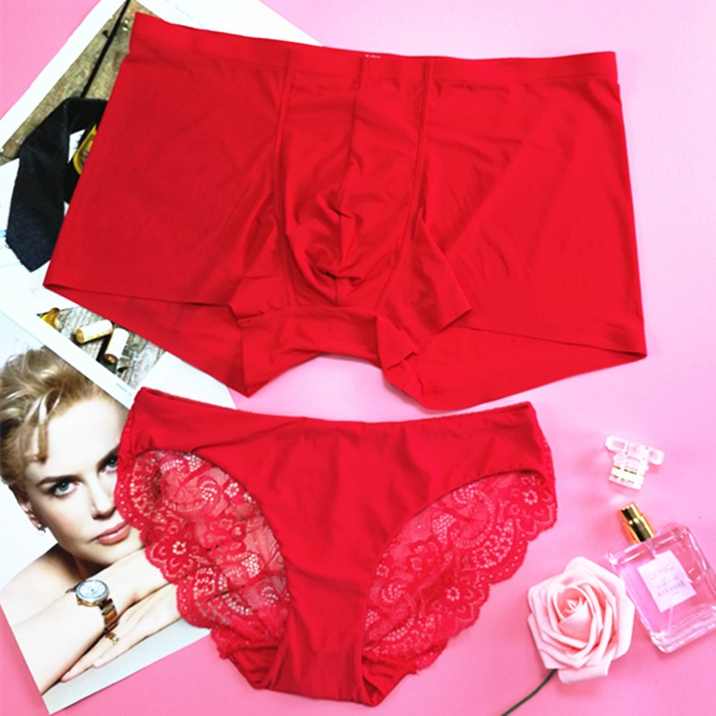 Vài đồ lót nam giới và phụ nữ vài sexy quần chồng nữ tam giác mờ sáng tạo băng lụa hot sexy phù hợp với