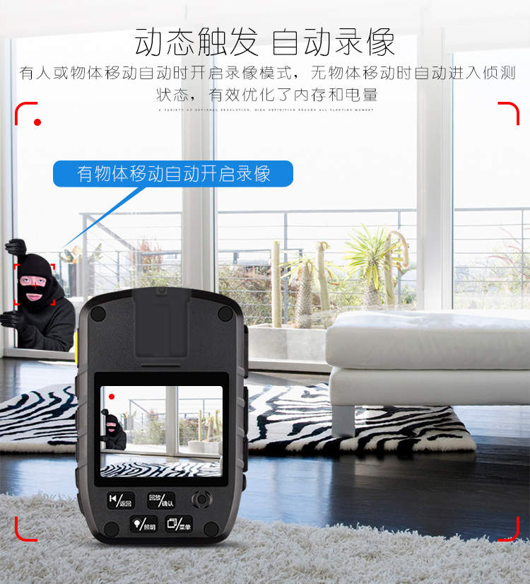 Scozy ghi âm thực thi pháp luật Daren E9 HD tầm nhìn ban đêm WIFI xe máy camera GPS - Máy quay video kỹ thuật số máy quay phim panasonic