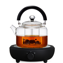 Cooking double bile pot glass lifting beam kettle electric pottery stove tea maker household ceramic tea set tea set
