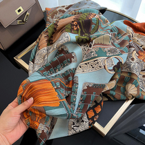 Velvet square scarf shooting scene customization shooting scarf and scarf product flat hanging shooting video shooting