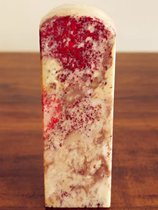 Natural Changhua chicken blood stone seal carving (plum blossom blood) soft bottom with blood on all sides Bahrain Shoushan Laos Tianhuang stone