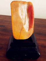 Natural Changhua Tianhuang chicken blood stone small ornaments soft jade jelly bottom pure meat Bahrain Shoushan Laos Tianhuang stone