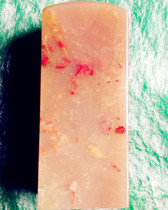 Natural Changhua Stone Seal Seal Seal Engraving of the head soft jade base Lotus Root powder frozen Bahrain Shoushan Laotian Huangshi