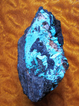 Natural raw ore high porcelain turquoise wool material Hubei Qin ancient material original ecology without any optimization to play self DIY