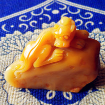 North of Laos Tian Huang Zhaocai Caixin The Swaying Pieces New Expensive Texture Condense Fine And Moisturize The Stone Shoushan Stone