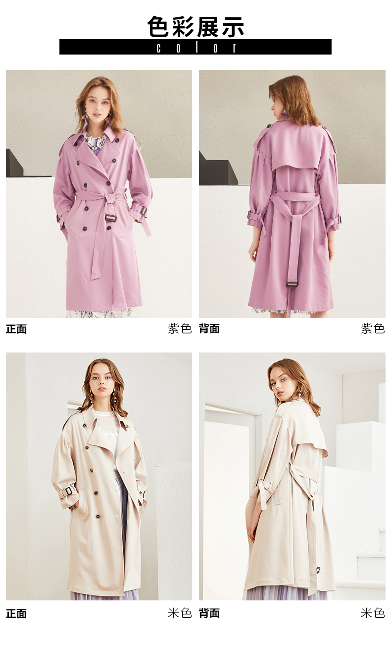 Trench pour femme OECE en Polyester - Ref 3226366 Image 15