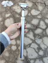 Taiwan Production Retro Mountain Land Car Death Flying Car Steel Frame Road Saddle Pipe Silver Color 27 2 Shock Absorbing Double Nail Sitting Pole
