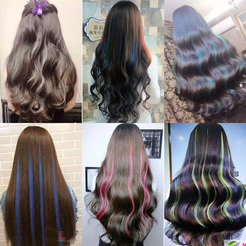 Seamless Stealth Hundred Percent Natural Hair Dye Coloring Hair