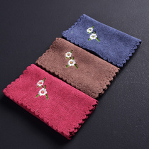 Tea set accessories tea towel kung fu tea cloth absorbent tea towel coffee table tea table special rag tea table cotton Zen