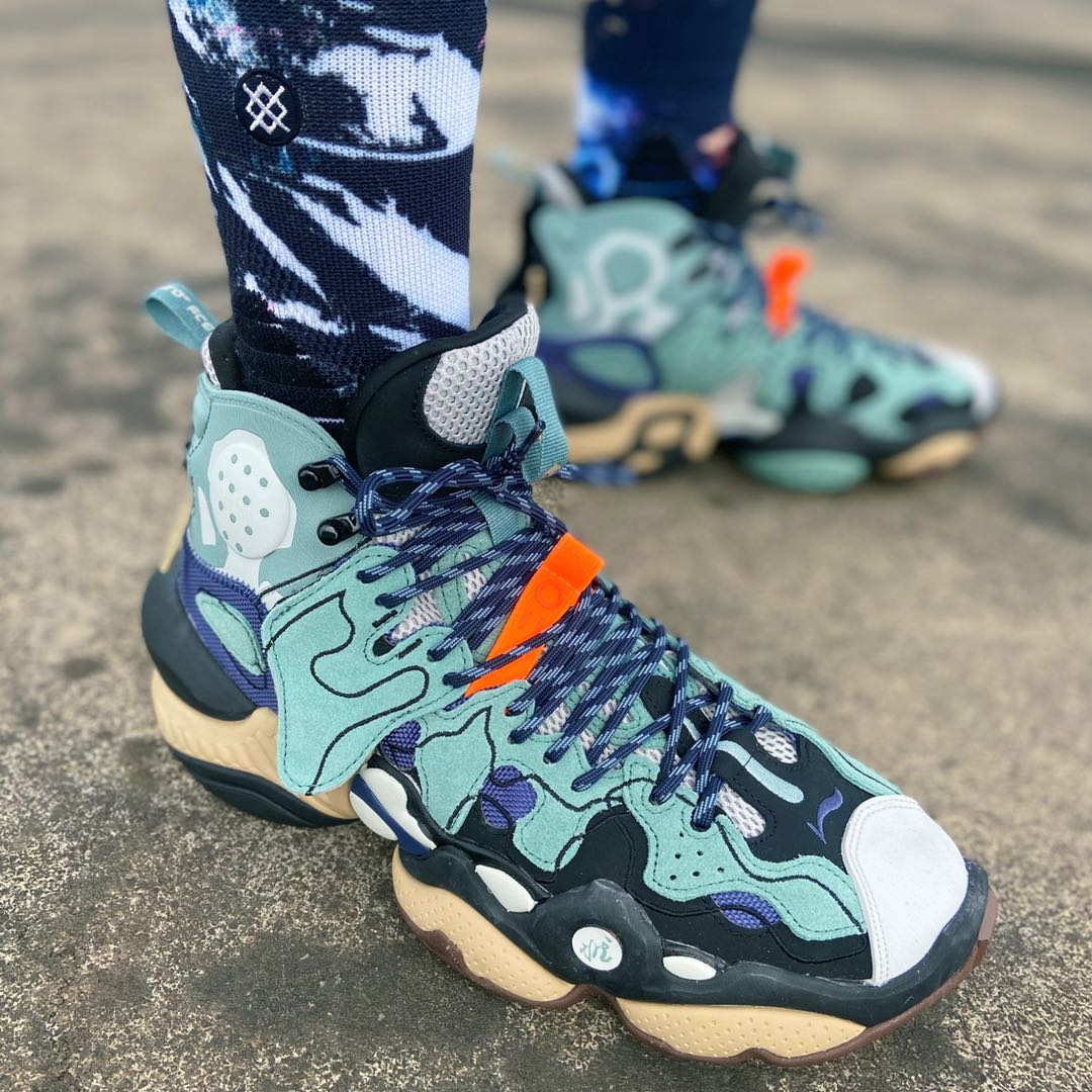 China Li Ning New York Fashion Week catwalk series ACE men's mid-tube basketball casual shoes AGBP091