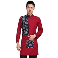 Темно-бордовый, дракон и феникс