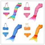 Купальник, детский наряд маленькой принцессы для школьников, крой «рыбий хвост»