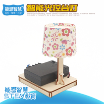 Intelligent light-controlled table lamp DIY primary school science experiment model technology small production childrens educational toys