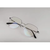Ричард Ретро чистый титановый полигоны миопийские очки рамы женская поверхность лица маленькая, 7301