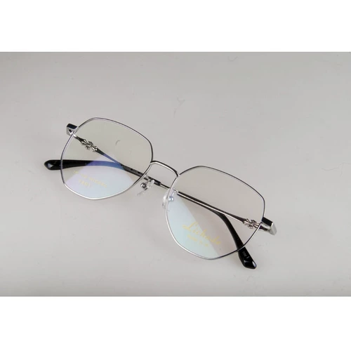 Ричард Ретро чистый титановый полигоны миопийские очки рамы женская поверхность лица маленькая, 7301