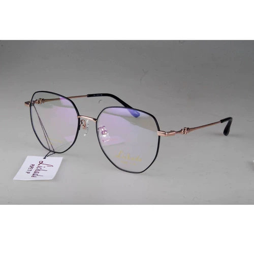 Ричард Ретро чистый титановый полигоны миопийские очки рамы женская поверхность лица маленькая, 7301