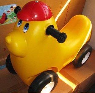 Children's Fried Cart Animal Slide Wagon Baby Four-Wheeler School Walker Toddler Toddler Children Mikitsch dog slide tackle Toys