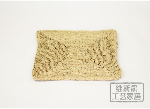 Miễn phí vận chuyển rơm mây vuông tatami futon đệm cửa sổ và dày mat đệm yoga thiền Phật - Ghế đệm / đệm Sofa thảm trải bàn ghế gỗ